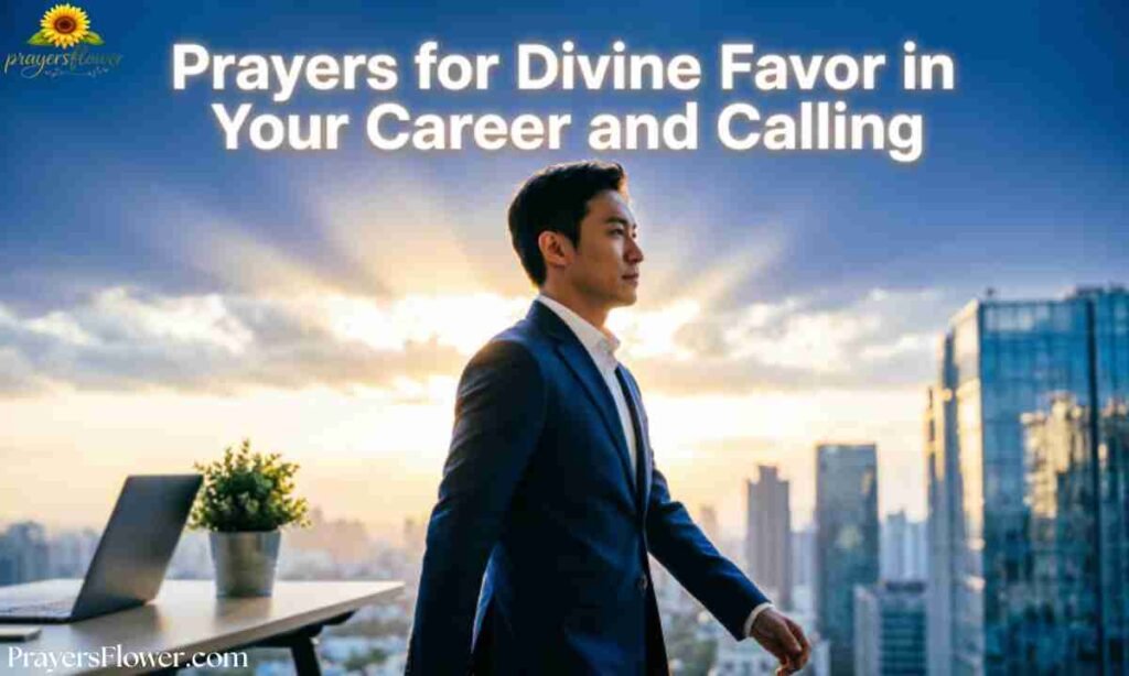 Prayers for Divine Favor in Your Career and Calling