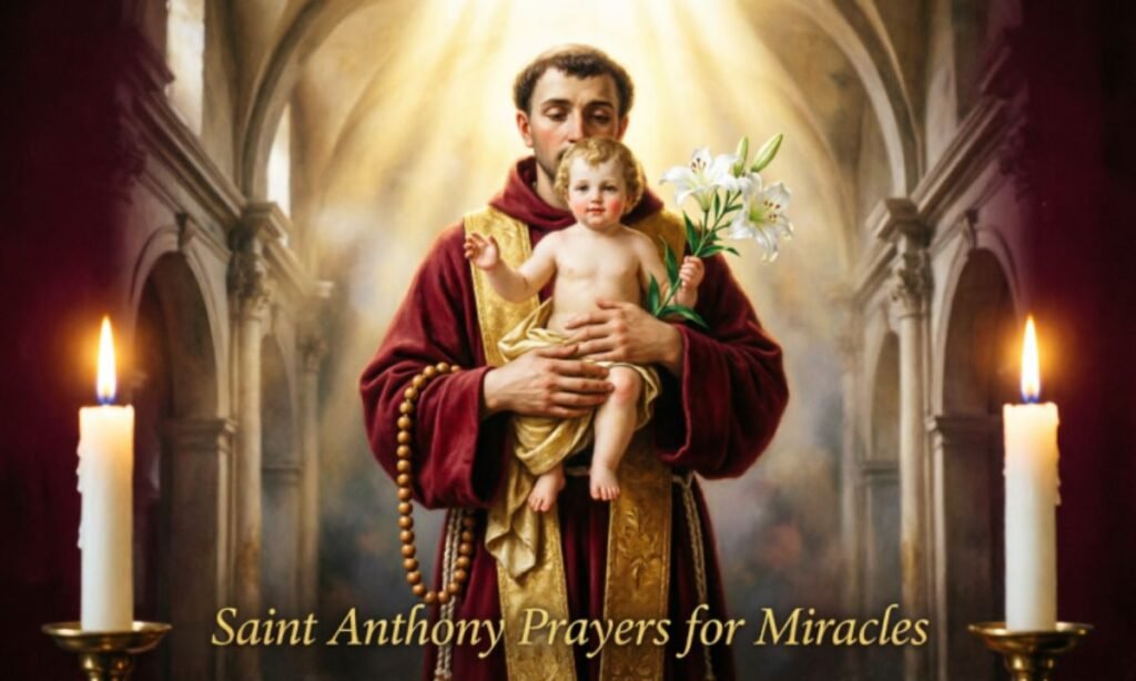 Saint Anthony Prayers for Miracles