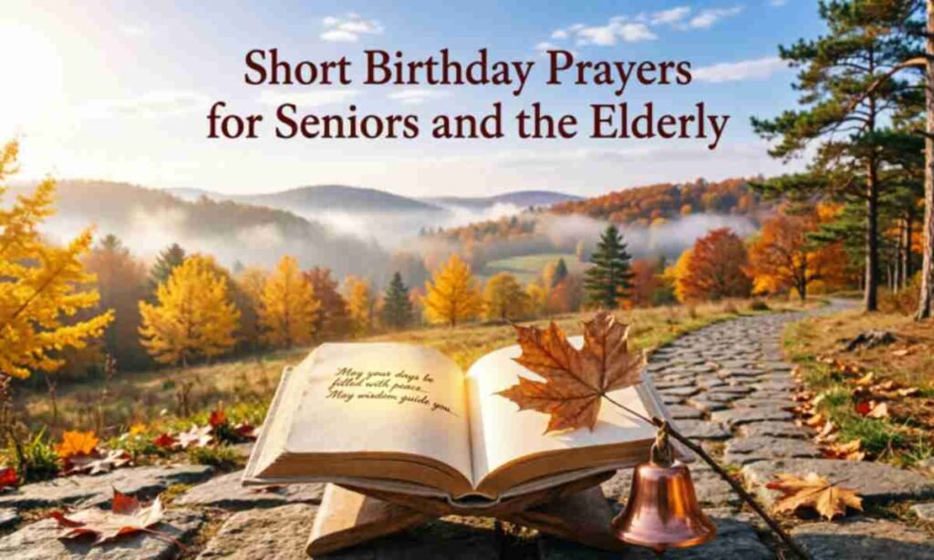 Short Birthday Prayers for Seniors and the Elderly