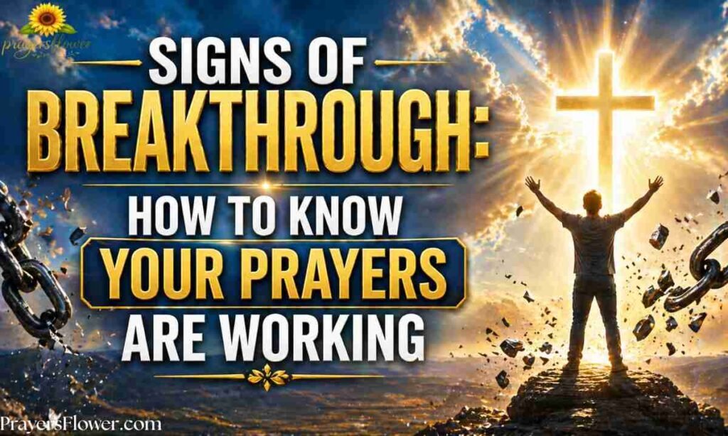 Signs of Breakthrough How to Know Your Prayers Are Working
