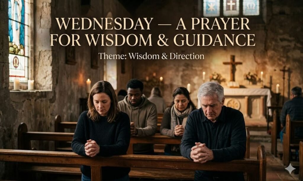 Wednesday — A Prayer for Wisdom & Guidance 7 Powerful Daily Prayers for Every Day of the Week