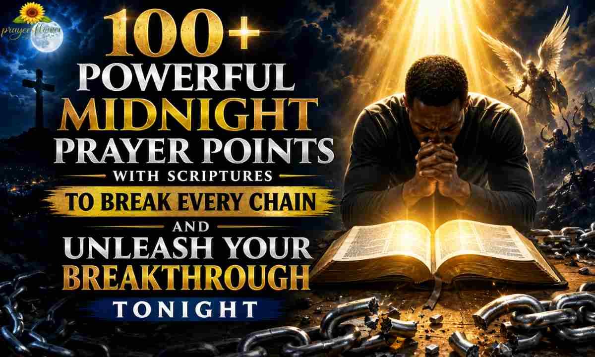 100+ Powerful Midnight Prayer Points with Scriptures to Break Every ...