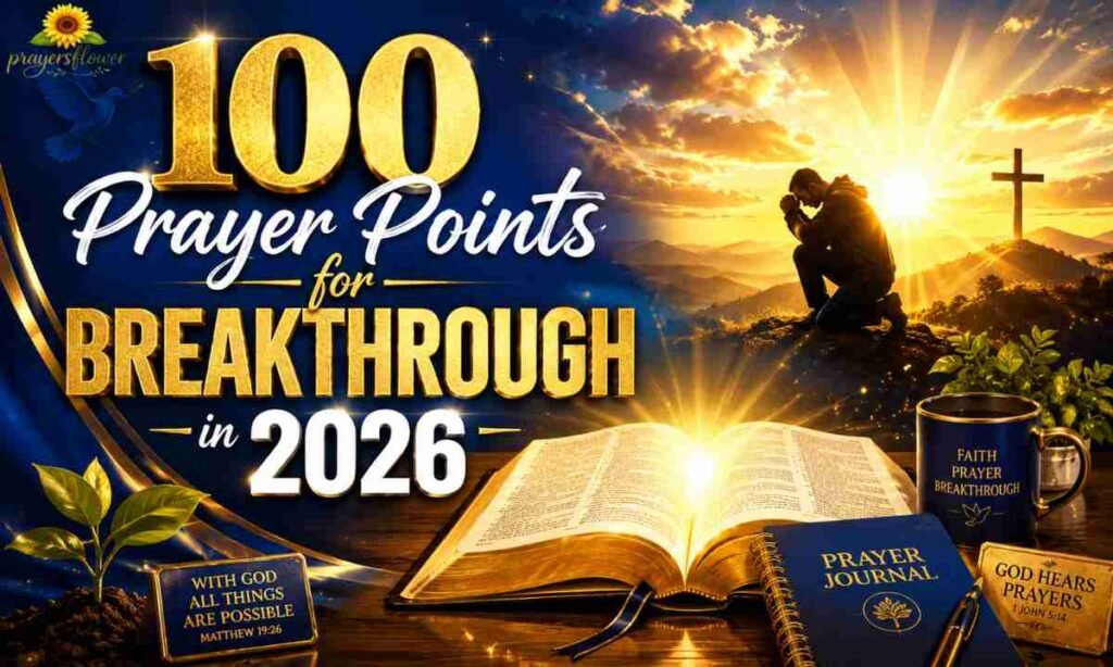 100 Prayer Points for Breakthrough in 2026