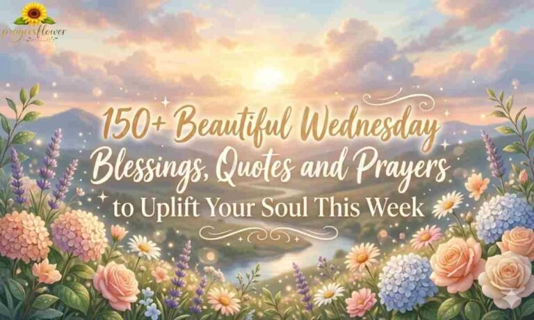 150+ Beautiful Wednesday Blessings, Quotes and Prayers to Uplift Your Soul This Week