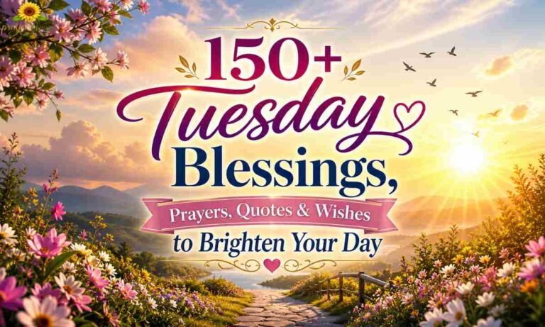 150+ Tuesday Blessings, Prayers, Quotes & Wishes to Brighten Your Day