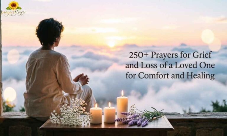 250+ Prayers for Grief and Loss of a Loved One for Comfort and Healing