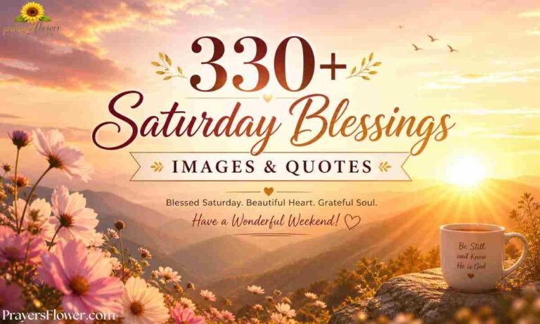 330+ Saturday Blessings Images & Quotes