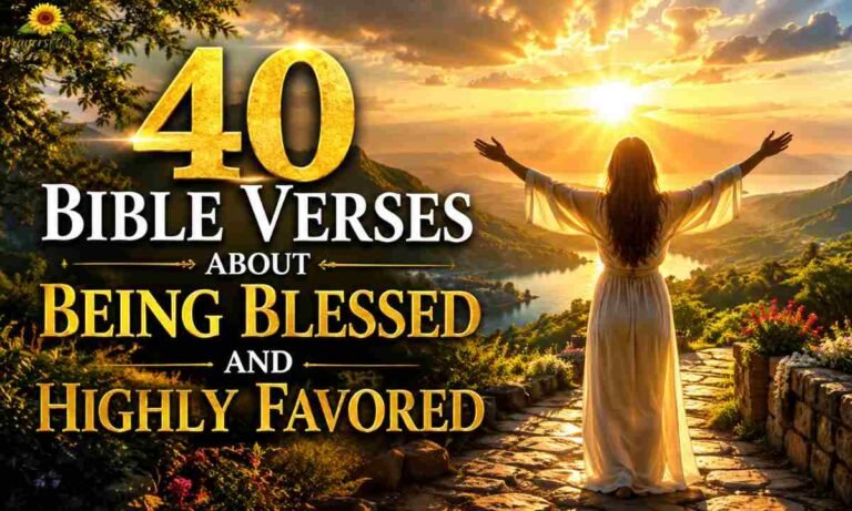 40 Bible Verses About Being Blessed and Highly Favored