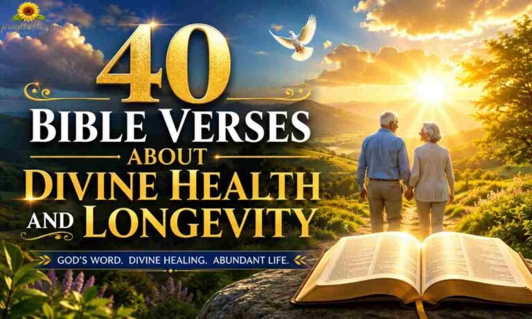 40 Bible Verses About Divine Health and Longevity