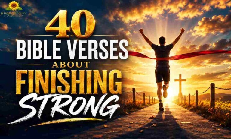 40 Bible Verses About Finishing Strong