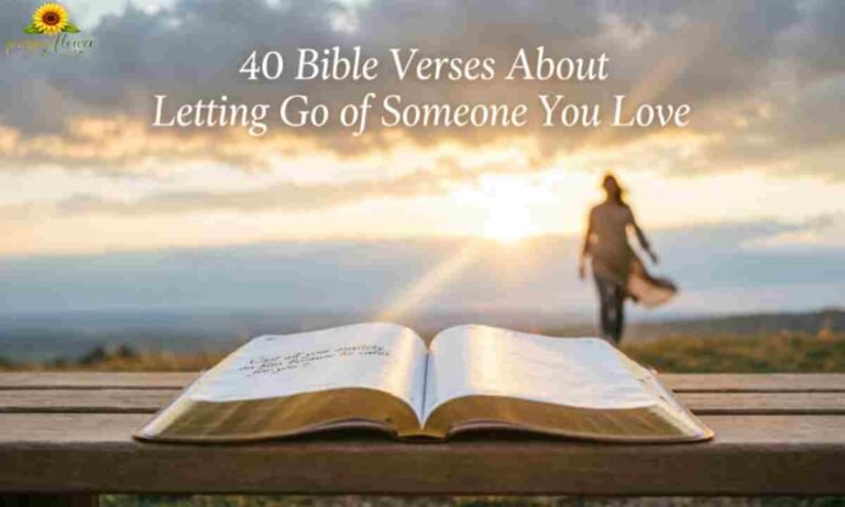 40 Bible Verses About Letting Go of Someone You Love