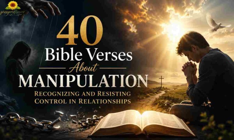 40 Bible Verses About Manipulation Recognizing and Resisting Control in Relationships