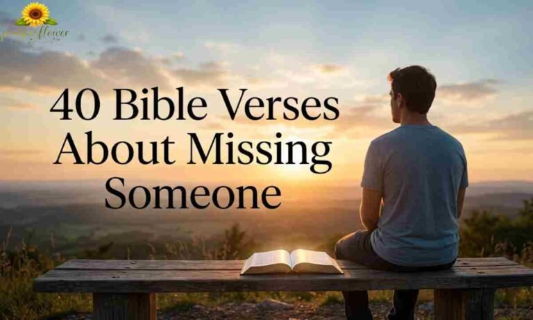 40 Bible Verses About Missing Someone