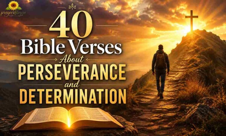 40 Bible Verses About Perseverance and Determination