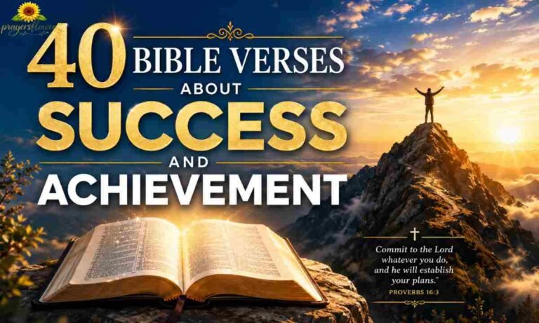 40 Bible Verses About Success and Achievement