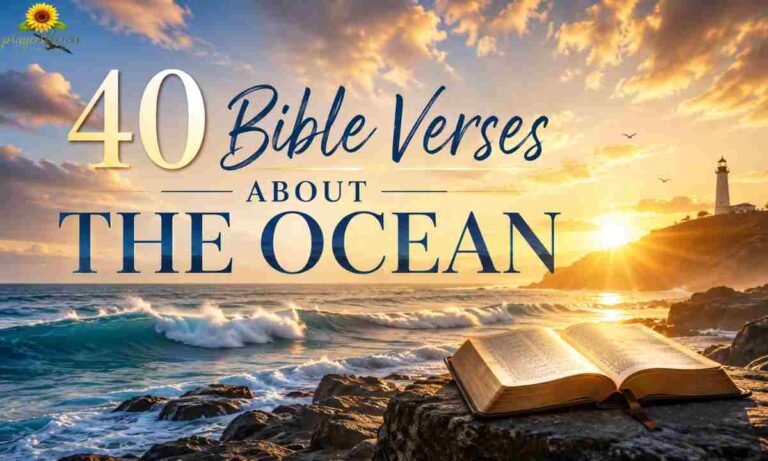 40 Bible Verses About The Ocean