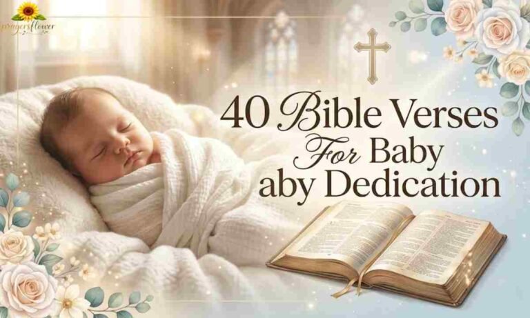 40 Bible Verses For Baby Dedication