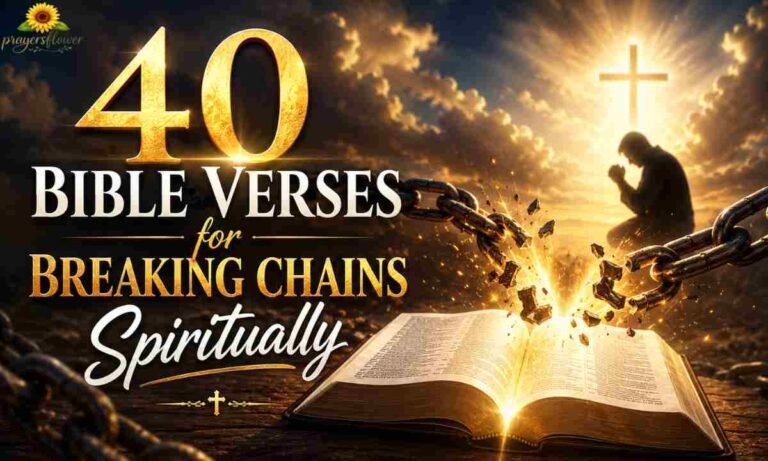 40 Bible Verses for Breaking Chains Spiritually