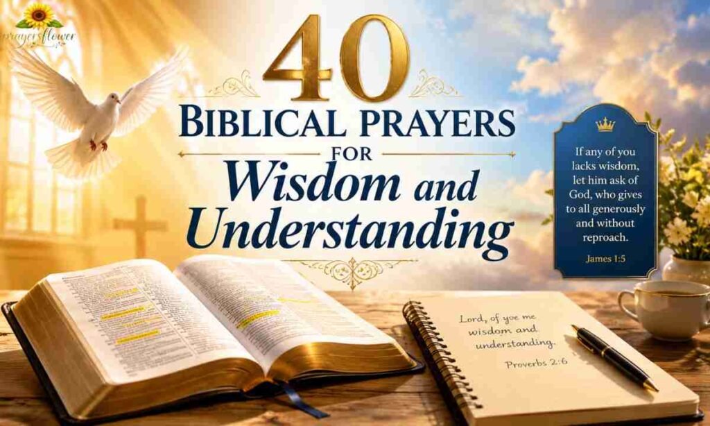 40 Biblical Prayers for Wisdom and Understanding