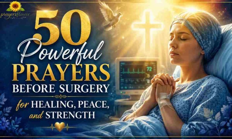 50 Powerful Prayers Before Surgery for Healing, Peace, and Strength