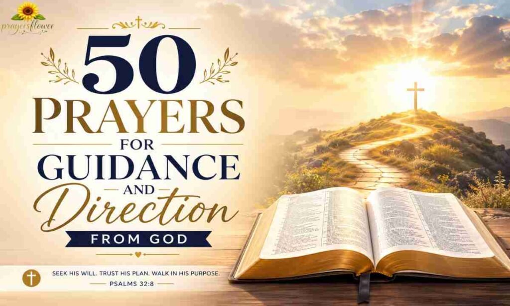 50 Prayers for Guidance and Direction from God