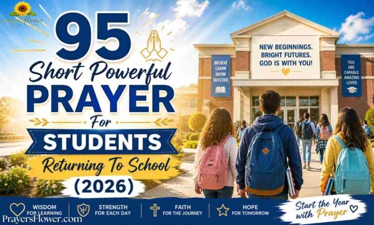 95 Short Powerful Prayer For Students Returning To School (2026)