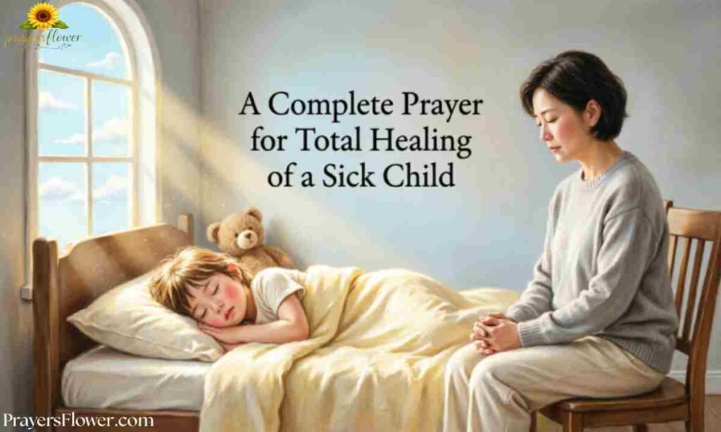A Complete Prayer for Total Healing of a Sick Child