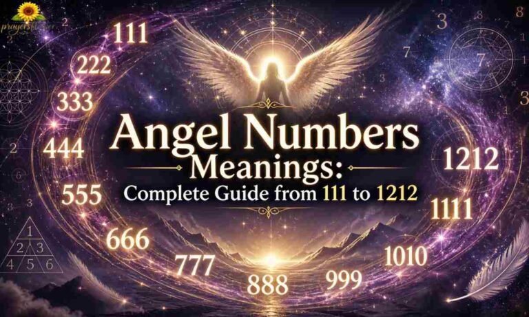Angel Numbers Meanings Complete Guide from 111 to 1212
