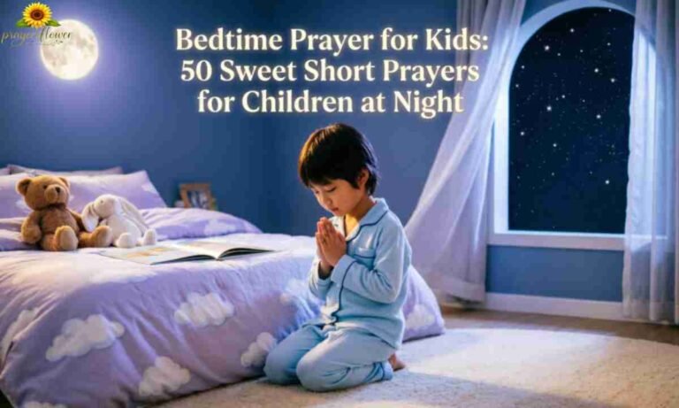 Bedtime Prayer for Kids 50 Sweet Short Prayers for Children at Night