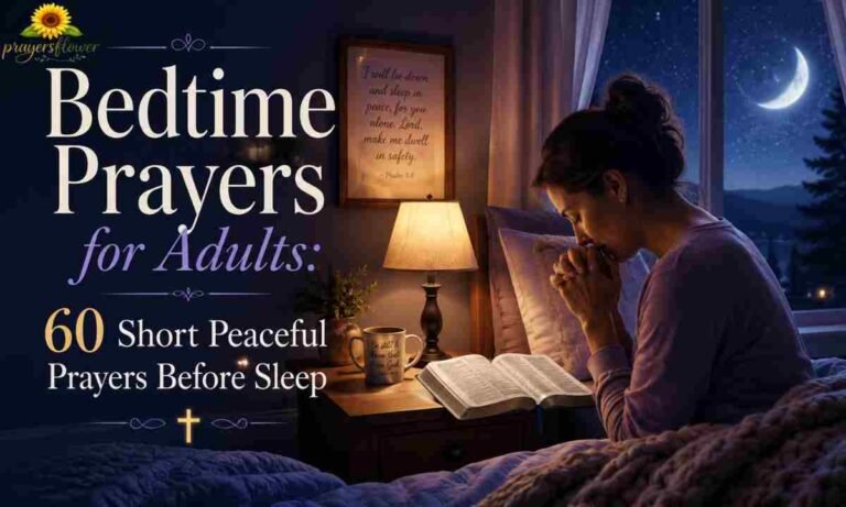 Bedtime Prayers for Adults 60 Short Peaceful Prayers Before Sleep