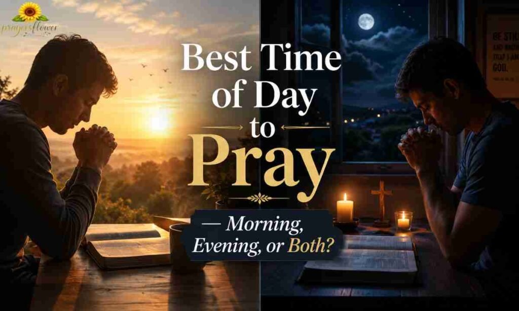 Best Time of Day to Pray — Morning, Evening, or Both