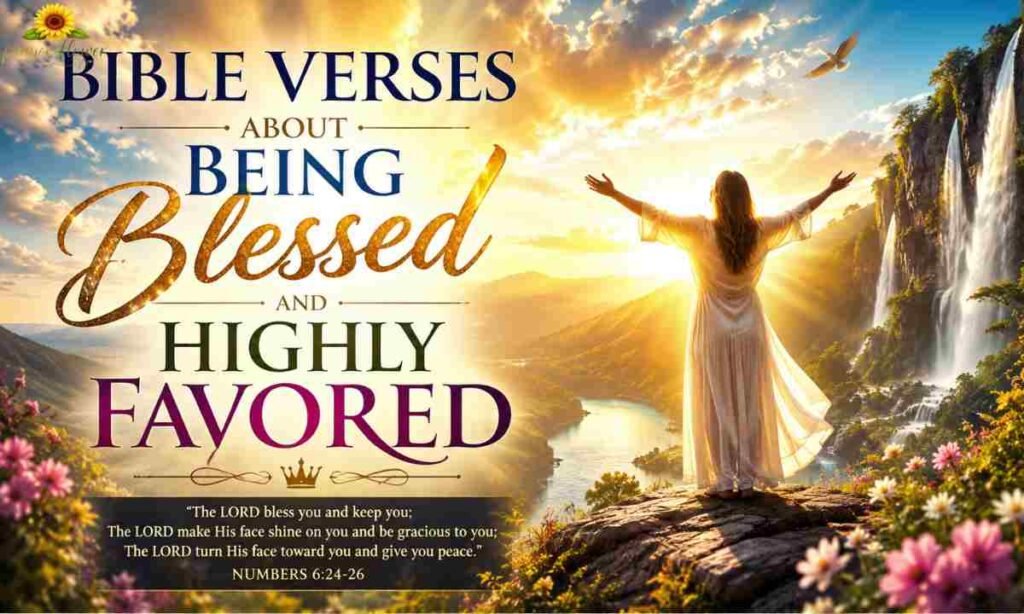 Bible Verses About Being Blessed and Highly Favored