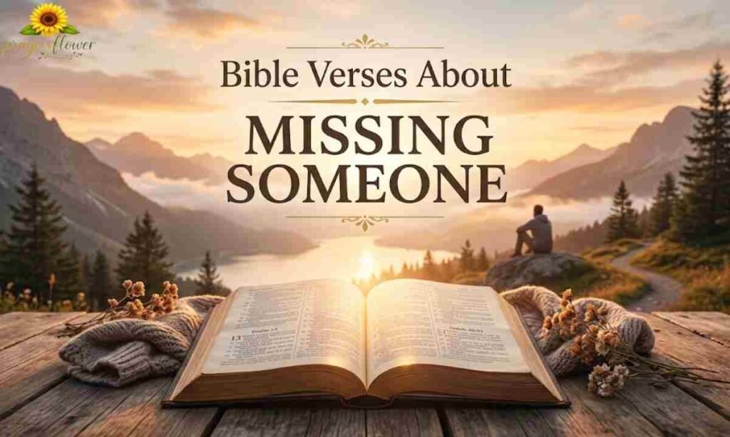 Bible Verses About Missing Someone