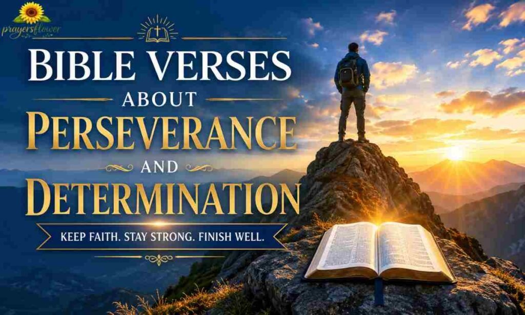 Bible Verses About Perseverance and Determination