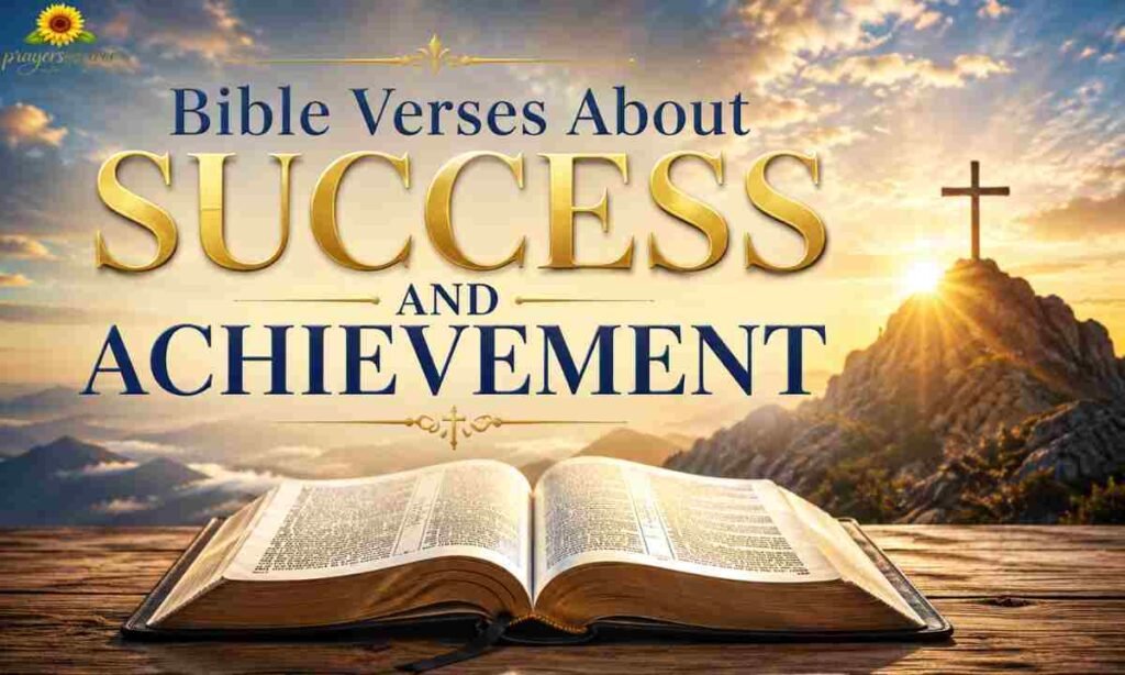 Bible Verses About Success and Achievement