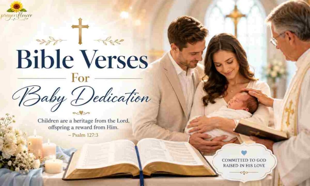Bible Verses For Baby Dedication