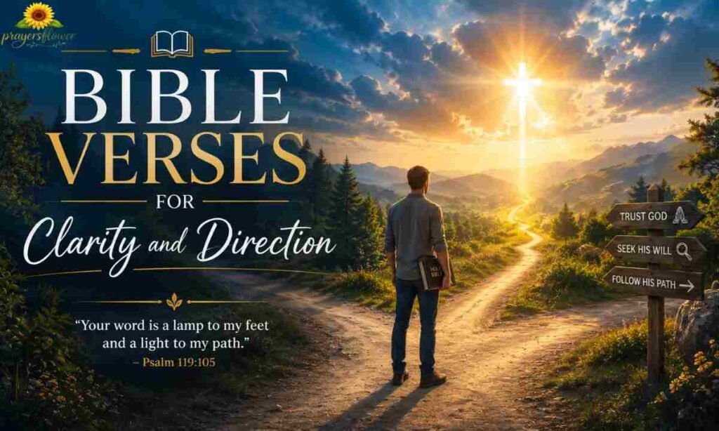Bible Verses For Clarity and Direction