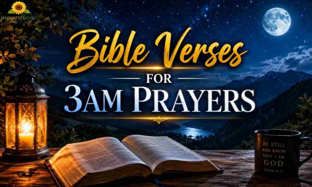 Bible Verses for 3AM Prayers