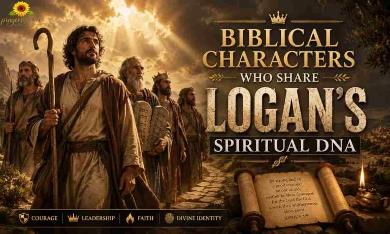 Biblical Characters Who Share Logan's Spiritual DNA