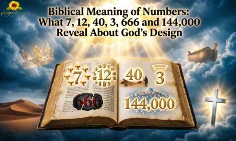 Biblical Meaning of Numbers What 7, 12, 40, 3, 666 and 144,000 Reveal About God's Design