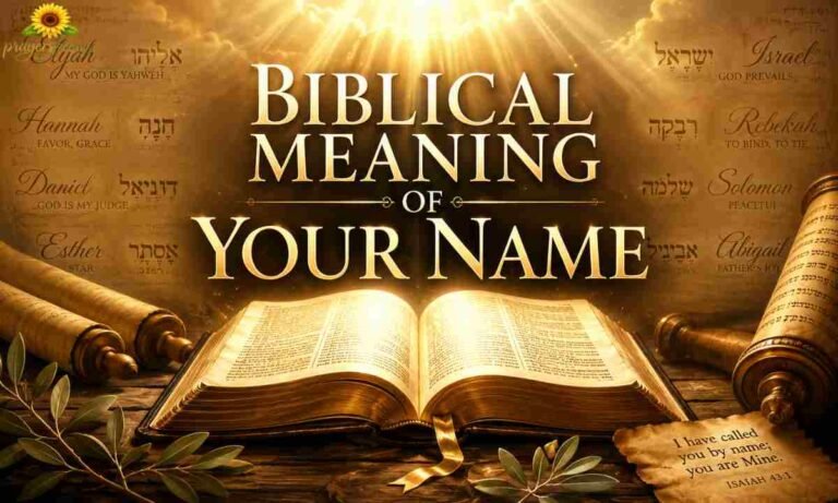 Biblical Meaning of Your Name