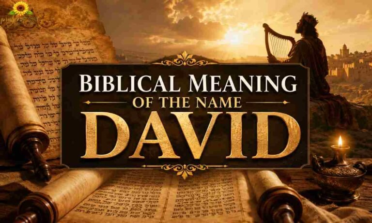 Biblical Meaning of the Name David
