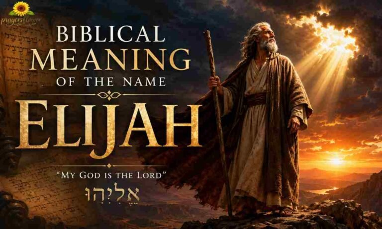 Biblical Meaning of the Name Elijah