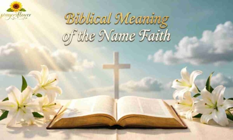 Biblical Meaning of the Name Faith