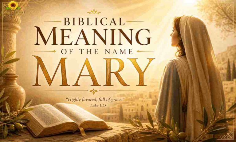 Biblical Meaning of the Name Mary