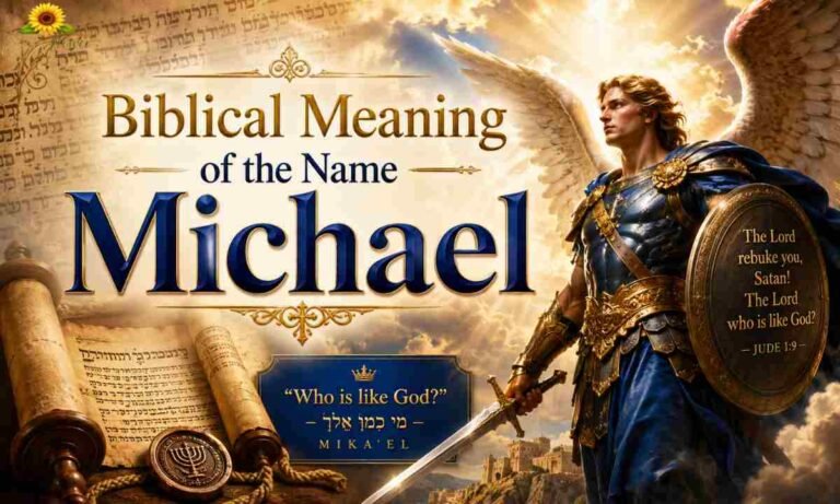 Biblical Meaning of the Name Michael