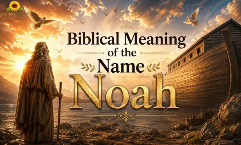 Biblical Meaning of the Name Noah