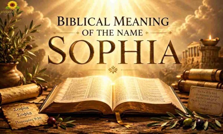 Biblical Meaning of the Name Sophia
