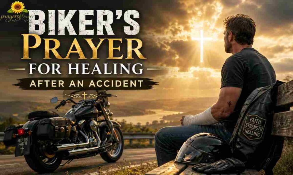 Biker's Prayer for Healing After an Accident