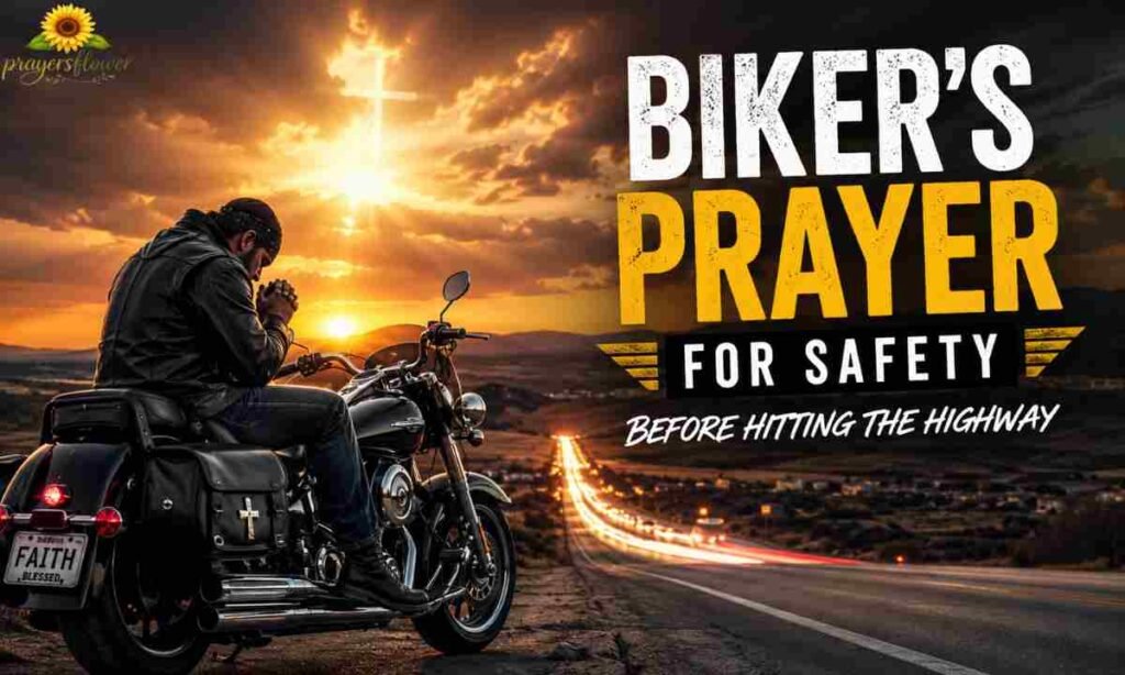 Biker's Prayer for Safety Before Hitting the Highway